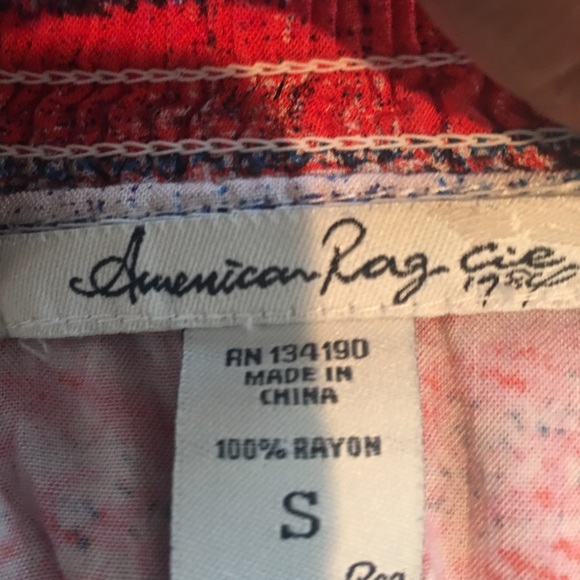 Orange linen shorts - Picture 5 of 5